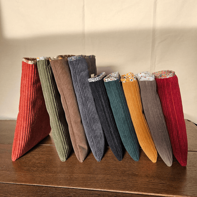 Housse de livre kaki format Broché